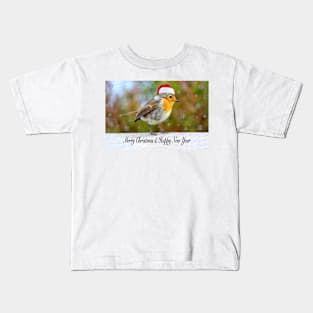 Christmas Robin Kids T-Shirt